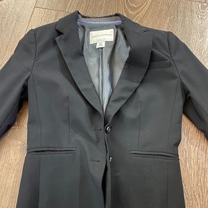 Banana republic blazer with felt finish